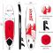 Inflatable Stand Up Paddle Board-Red Whale
