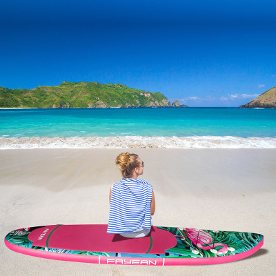 Inflatable Stand Up Paddle Board-Flamingos