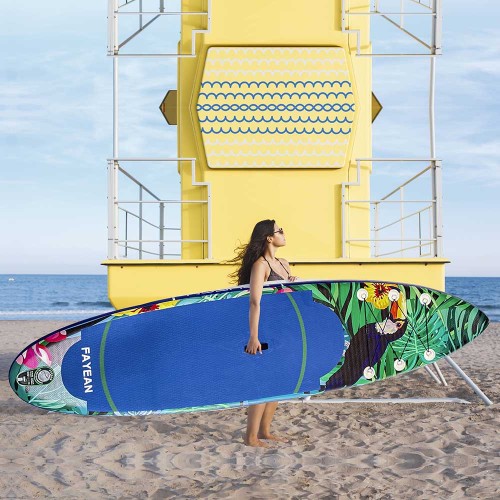 Inflatable Stand Up Paddle Board-Parrot
