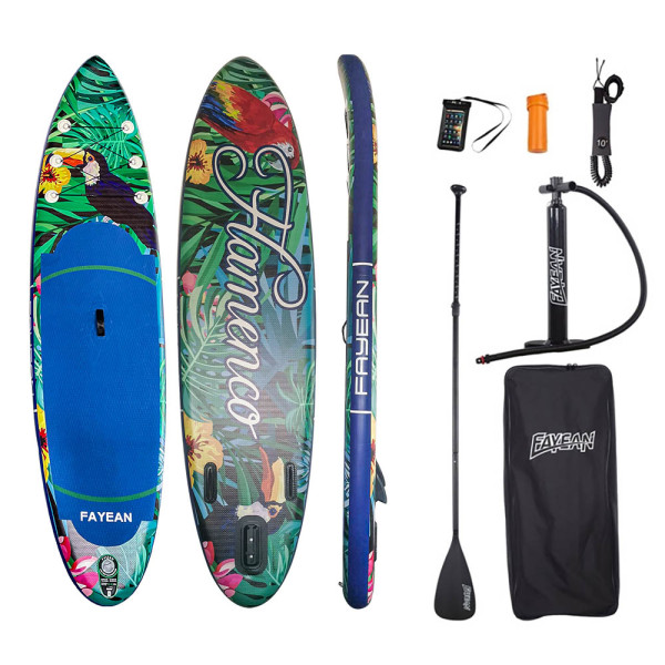 Inflatable Stand Up Paddle Board-Parrot