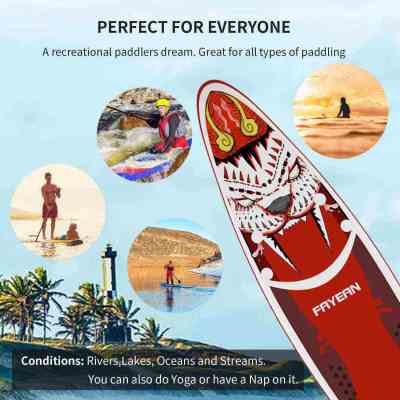 Inflatable Stand Up Paddle Board-Tiger