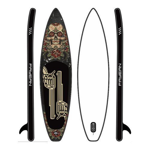 Inflatable Stand Up Paddle Board-GUN AND ROSE