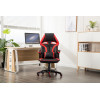 Ergonomic Backrest and Seat Recliner Computer High Back Gaming Chairs of Racing 003 Red