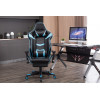 Ergonomic Backrest High Quality Back Gaming Chairs of Racing 005 Blue