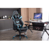 Ergonomic Backrest High Quality Back Gaming Chairs of Racing 005 Blue