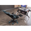 Ergonomic Backrest High Quality Back Gaming Chairs of Racing 005 Blue