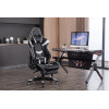 Ergonomic Backrest  High Quality Back Gaming Chairs of  Racing 005 White