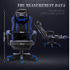 China Factory High Quality Back Gaming Chairs of Racing 006 Blue