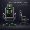 China Factory High Quality Back Gaming Chairs of  Racing 006 Green