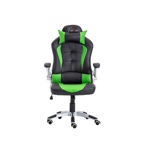 Cheap Ergonomic Gamer Office Chair Racing Gaming Chair green- 001