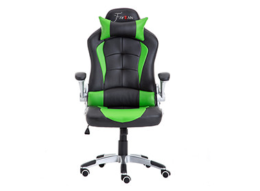 Cheap Ergonomic Gamer Office Chair Racing Gaming Chair green- 001