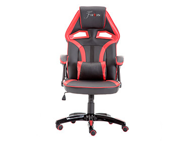 Ergonomic Backrest and Seat Recliner Computer High Back Gaming Chairs of  Racing 003 Red