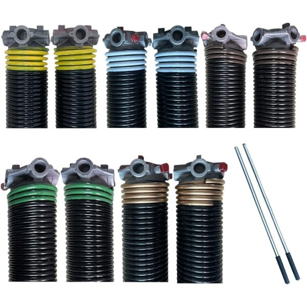 Oil Tempered Wholesale Automatic Sectional Spiral Coil Durable Hardware Custom Garage Door Torsion Springs