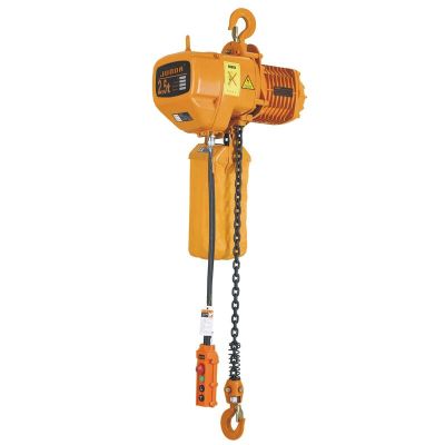 Stationary electric chain hoist