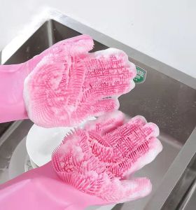 Clean scrub gloves,silicone dishwashing gloves,Silicone Washing Glove