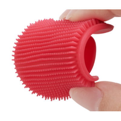 silicone cleaning soft brush cover