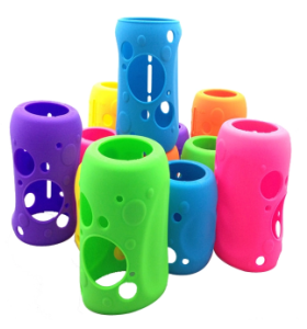 Custom Silicone Rubber Sleeve for cup for mug or bottle.