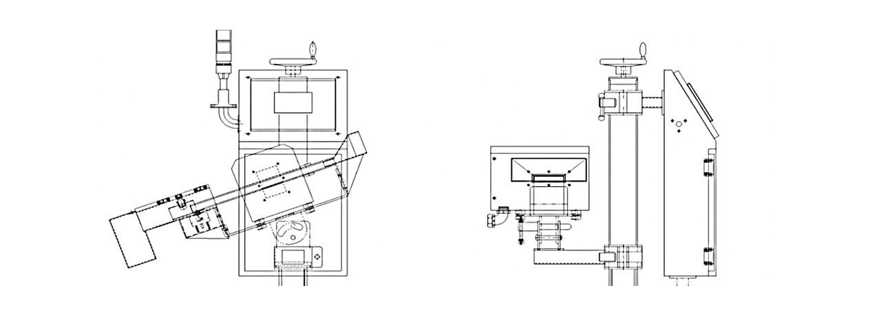 Metal Detector Machine Size Chart