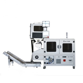 Automatic feeding machine + counting machine + tube film packaging machine