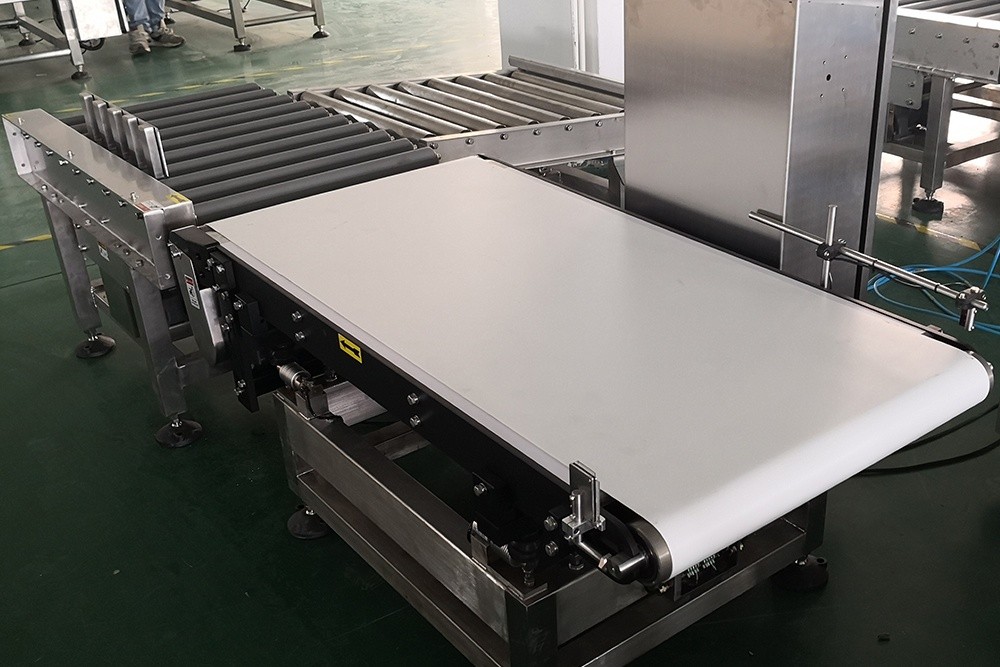  the workflow of the online automatic checkweigher