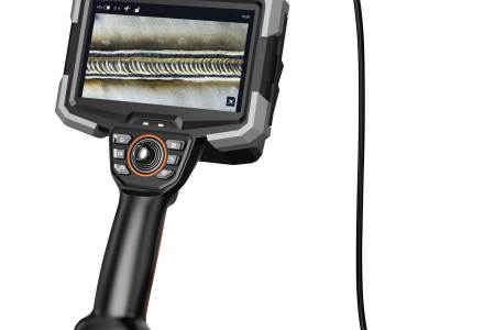 Industrial borescopes used to detect defects on the inner surface of copper pipes