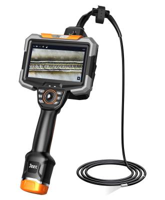 Industrial borescopes used to detect defects on the inner surface of copper pipes