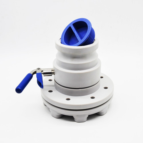 High quality 3'' Butterfly Ball flexitank valve