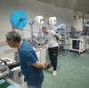 Welcome Turkish guests to our factory for inspection! 60 more mask machines are released!