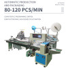 Automatic Mask Machine with ear loop folding device and packing machine 80-100pcs per min