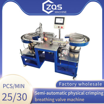 Physical installation of breathing valve welding machine for KN95 , 3M mask, cup masks , fish masks