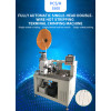 Fully automatic single-head double-wire hot stripping machine