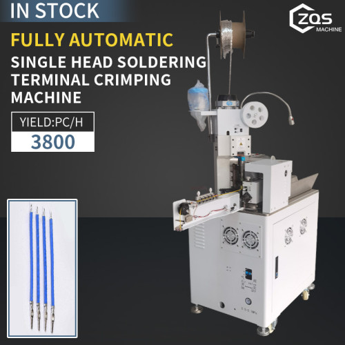 Fully automatic Single head immersion tin terminal machine