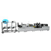 2021 fully automatic headband KN95 N95 2D mask making machine with double ear loop welding position 60pcs per min
