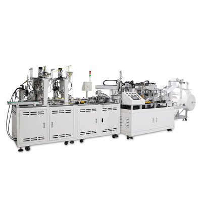 Fully Automatic 3M cup Mask making machine with ear loop welding machine