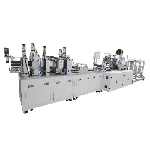 New update automatic 19pcs servo motor KN95/N95/KF94 2D  mask machine 100-130pcs/min