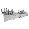 fully automatic high speed 18 servo motors KN95 N95 2D face mask making machine