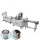 Fully Automatic 1+1 headband Face Mask Machine 9 servo motors 5 stepper motors 60-70pcs per min