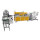 Automatic KF94 fish mask machine with waste material recyline machine 130-160pcs/min