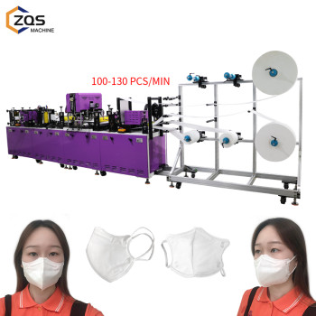 2021 fully automatic high speed customized 13 servo motors 4 ultrasonic KN95 N95 2D face mask making machine