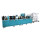 2021 fully automatic high speed customized13 servo motors 4 ultrasonic KN95 N95 2D face mask making machine