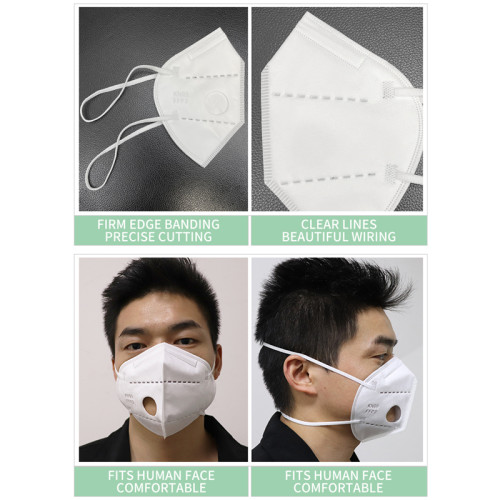 2021 fully automatic headband KN95 N95 2D mask making machine with breath vavle hole punching device