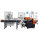 1+1 3ply mask machine with corrector and shafts , anti-static with safety cover connect with 3servo packing machine 120+ pcs per min