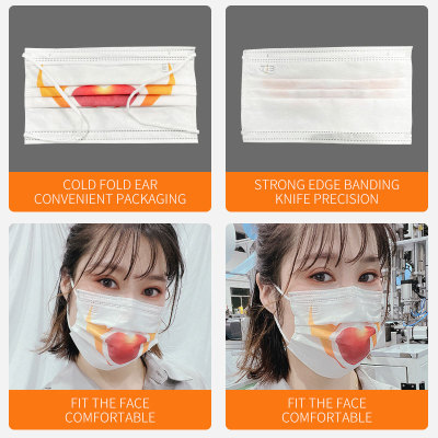 upgraded new Automatic 1+1 positioning Face Mask Machine 100-120pcs per min