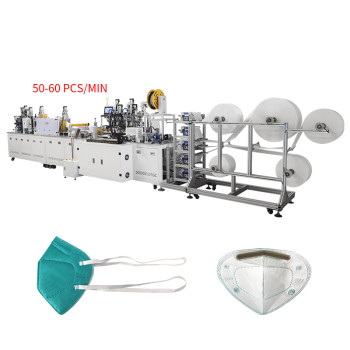 New update automatic headband KN95/N95 FFP2 FFP3 with sponger strip mask machine