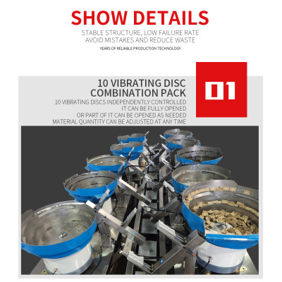 Hardware accessories packaging machine