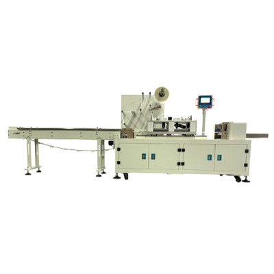 Blank masks , KF94 , KN95 , N95 , butterfly shape masks 4 sides seal paper-plastic bag packing machine with 6 servo motors 100-120pcs per min