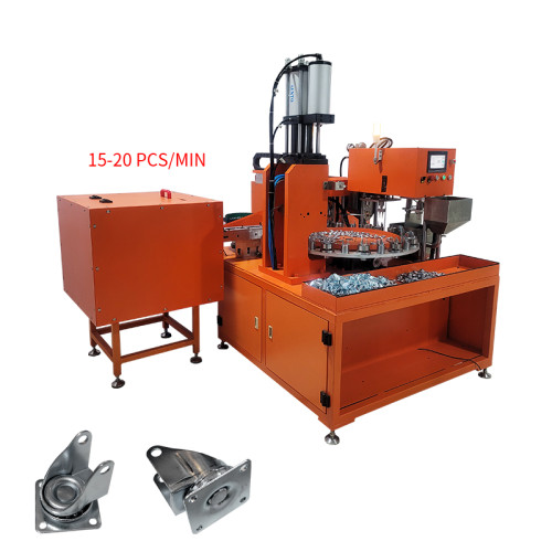 Factory supply directly 15-20 pcs per min Semi-automatic Caster Bracket riveting Assembly Machine/Caster bracket riveting machine