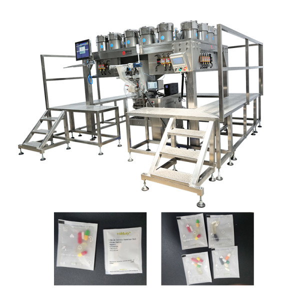 Fully Automatic  Counting 4 Sides Sealing and Pill Packing Machine