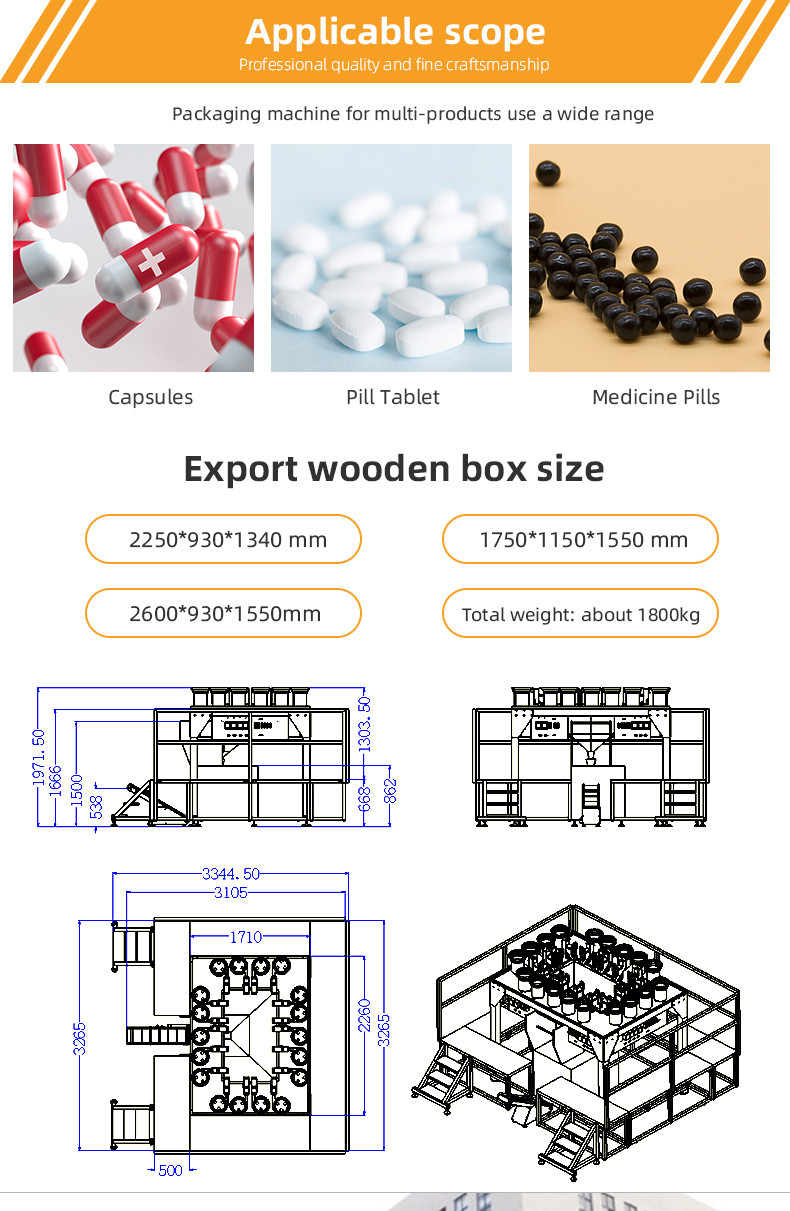 tablet and capsule counting machine