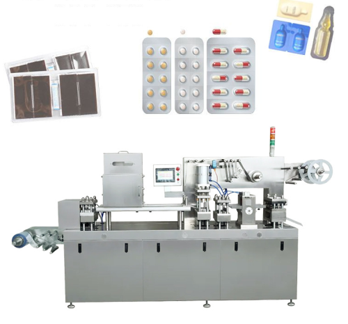 High Quality Medicine Jelly Food Blister Packer Packing Machine